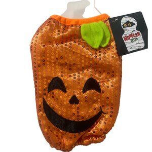 Halloween Pumpkin Pet Costume For Dogs Howler Lane XS sequins